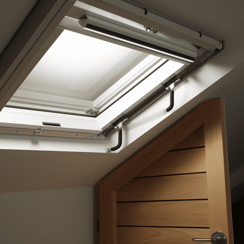 An image of a loft hatch