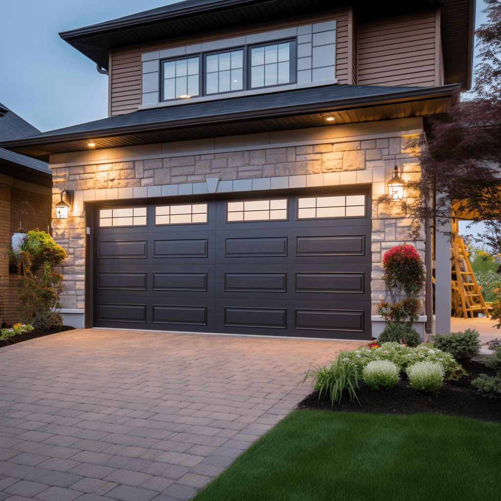 Image of insulated garage door