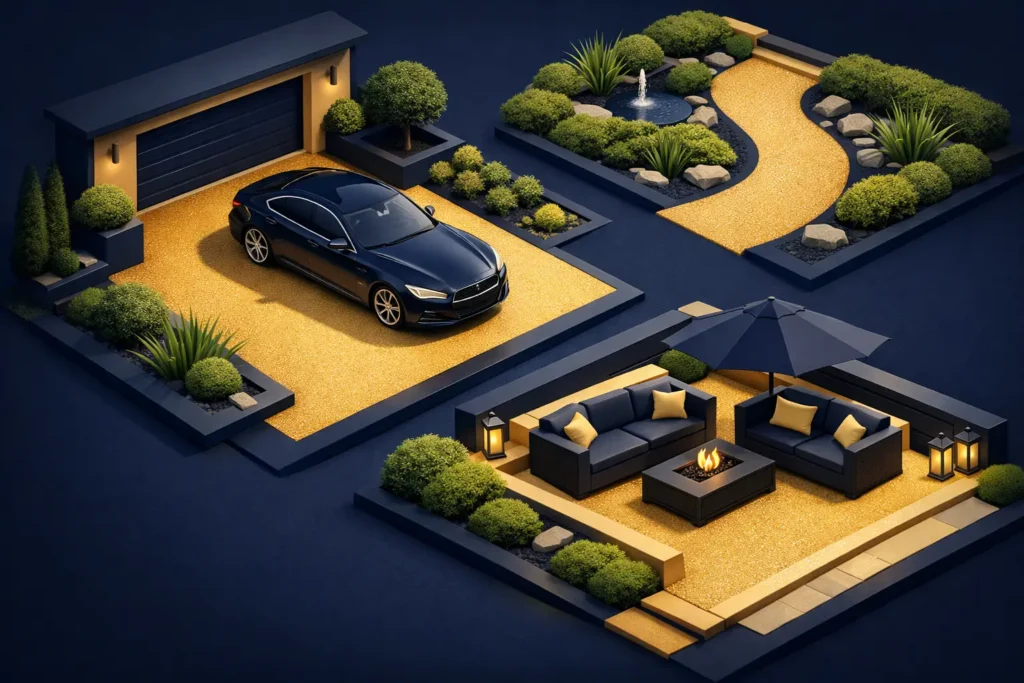 Resinbound Surfaces for Drives, Paths and Patios